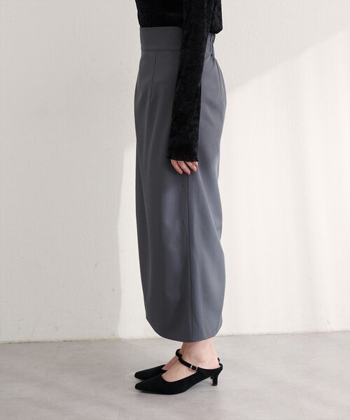 natural couture(ナチュラルクチュール)の「〈osono〉2WAYビスチェ付きスカート(スカート・レディース・ブラウン/その他1/チャコールグレー・LARGE/MEDIUM)」の17枚目の写真