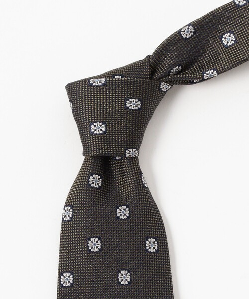 セール】シルク 小紋柄 ジャカード ネクタイ（ネクタイ）｜BEAMS F
