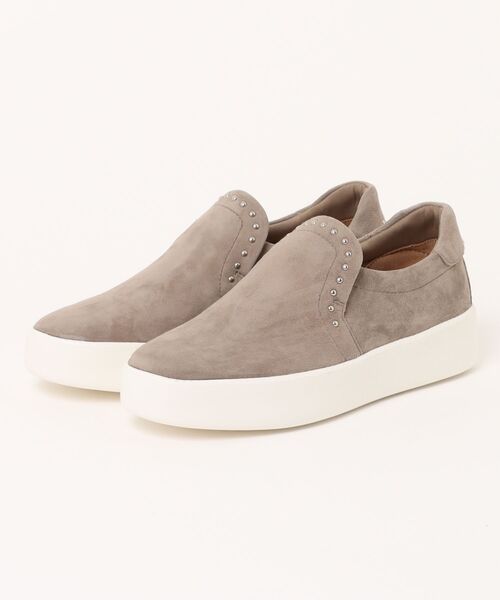 J&M Davidson（ジェイアンドエムデヴィッドソン）の「厚底スリッポンスタッズスニーカー（スニーカー・レディース・ブラック/ホワイト/グレー・22.0cm/22.5cm/23.0cm/23.5cm/24.0cm/24.5cm）」の3枚目の写真