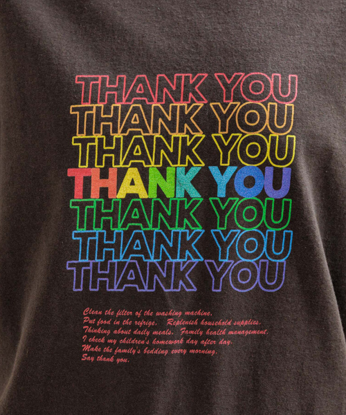 Rouge vif la cle（ルージュヴィフラクレ）の「【Le Melange/ル・メランジュ】カラフルロゴTシャツ/#8541001Tシャツ/ロゴ/カジュアル【WEB限定】（Tシャツ/カットソー・レディース・アイボリー/ブラウン・フリー）」の15枚目の写真