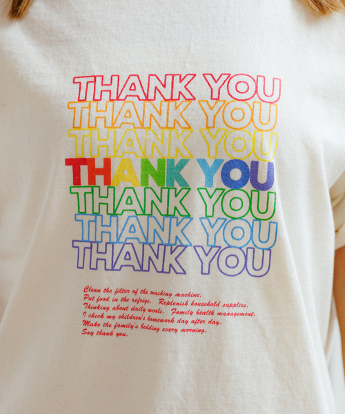 Rouge vif la cle（ルージュヴィフラクレ）の「【Le Melange/ル・メランジュ】カラフルロゴTシャツ/#8541001Tシャツ/ロゴ/カジュアル【WEB限定】（Tシャツ/カットソー・レディース・アイボリー/ブラウン・フリー）」の18枚目の写真