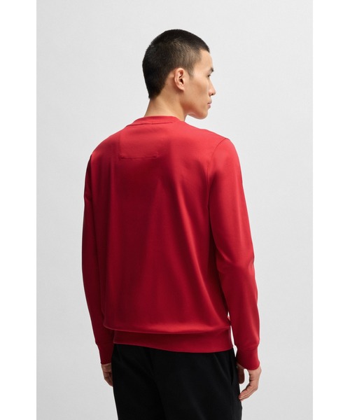 BOSS(ボス)の「BOSS x Creation of the Gods スウェットシャツ スペシャルロゴ(スウェット・メンズ・ブラック/レッド・S/M/L/XL/XXL)」の4枚目の写真