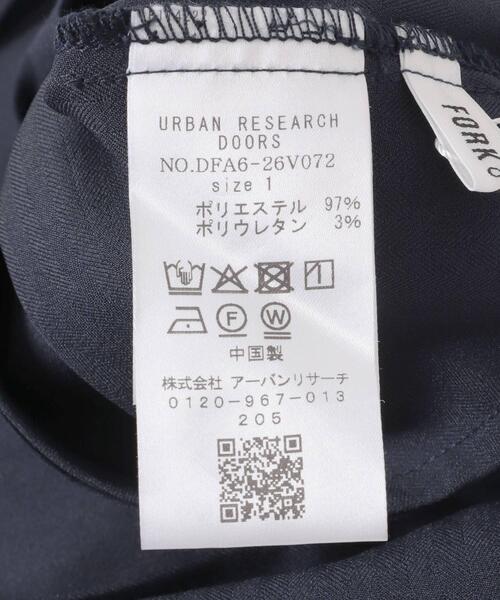 FORK&SPOON（フォークアンドスプーン）の「FORK&SPOON　Uネックプラケットオーバーオール（ワンピース・レディース・ブラック/ネイビー・1/2）」の17枚目の写真