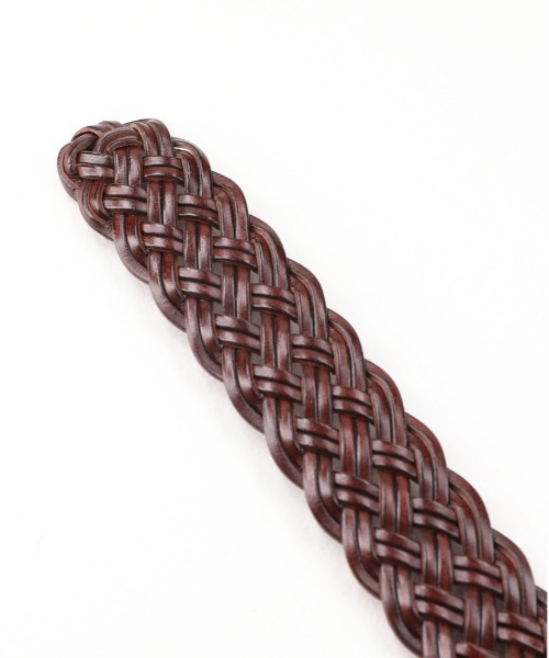 Right-on（ライトオン）の「【HONEYSUCKLE ROSE】２５ｍｍメッシュベルト（サスティナブル）（ベルト・レディース・ブラウン/ダークブラウン・フリー）」の5枚目の写真