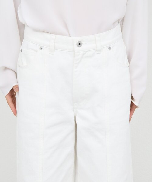GALLARDAGALANTE(ガリャルダガランテ)の「センタースウィッチデニム(デニムパンツ・レディース・ホワイト/ブルー・1/0)」の13枚目の写真