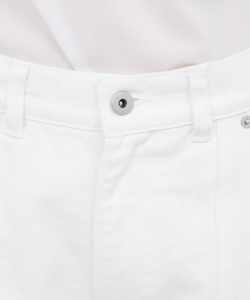 GALLARDAGALANTE(ガリャルダガランテ)の「センタースウィッチデニム(デニムパンツ・レディース・ホワイト/ブルー・1/0)」の14枚目の写真