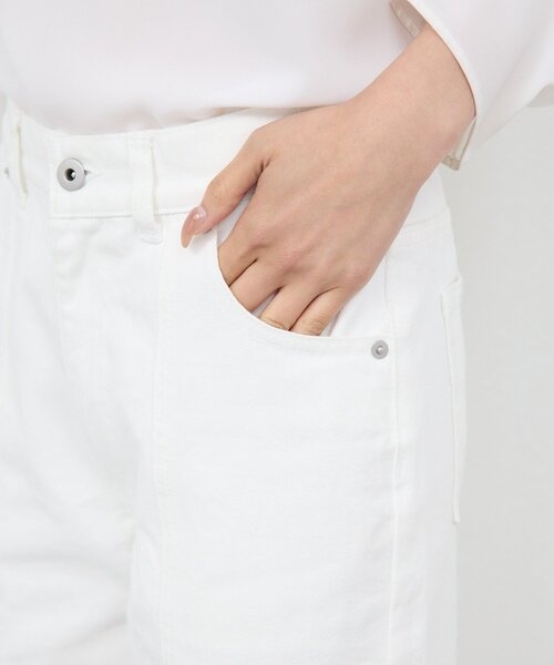 GALLARDAGALANTE(ガリャルダガランテ)の「センタースウィッチデニム(デニムパンツ・レディース・ホワイト/ブルー・1/0)」の15枚目の写真