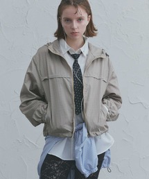 ad thie（アドティエ）の「アソートパターン ジップマウンテンパーカー（マウンテンパーカー）」