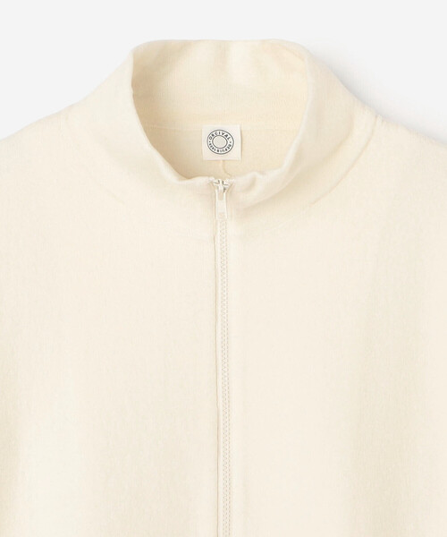ORCIVAL（オーシバル）の「ORCIVAL | ウールジャージー スタンドジップカーディガン MEN（カーディガン/ボレロ・メンズ・オフホワイト/ダークネイビー・4/5）」の12枚目の写真