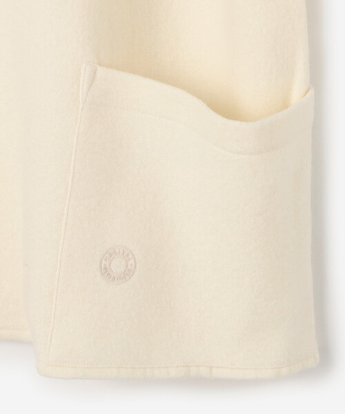 ORCIVAL（オーシバル）の「ORCIVAL | ウールジャージー スタンドジップカーディガン MEN（カーディガン/ボレロ・メンズ・オフホワイト/ダークネイビー・4/5）」の14枚目の写真