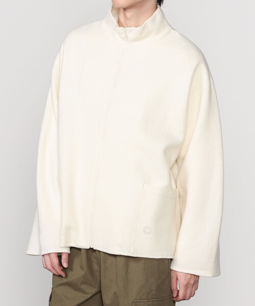 セール】ORCIVAL | ウールジャージー スタンドジップカーディガン MEN