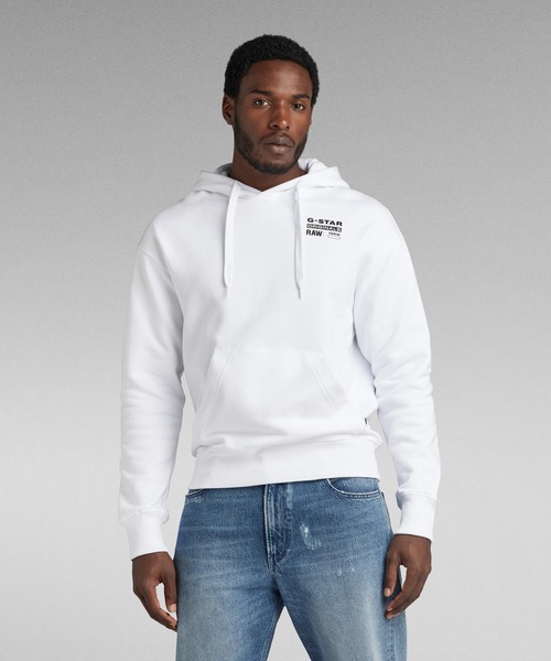 セール】GRAPHIC 8 BACK PRINT HOODED SWEATER/クラシックロゴバック