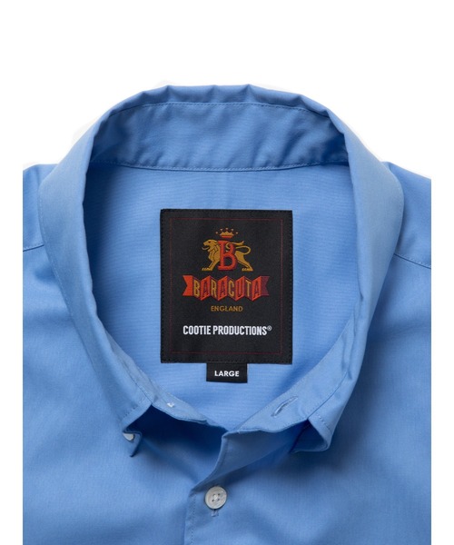 BARACUTA（バラクータ）の「EWP Oxford B.D. Shirts（シャツ/ブラウス・メンズ・ブラック/ブルー系その他/ホワイト・MEDIUM/LARGE/SMALL/X-LARGE）」の9枚目の写真