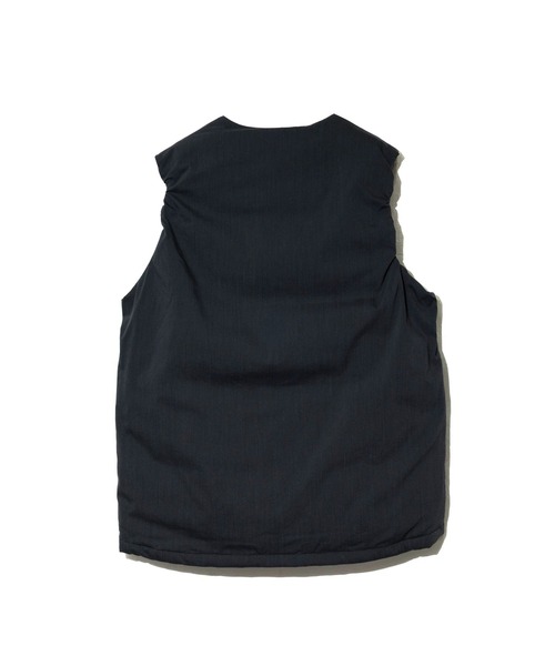 go slow caravan（ゴースローキャラバン）の「NANGA/ナンガ　HINOC RIPSTOP INNER DOWN VEST（ダウンベスト・メンズ・ブラック・MEDIUM/LARGE/X-LARGE）」の9枚目の写真