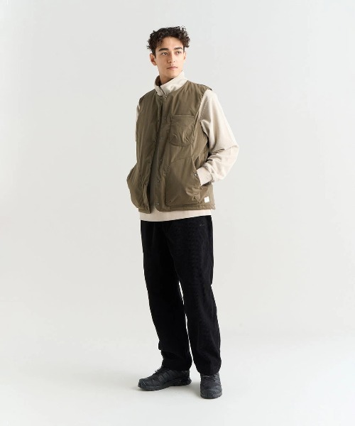 go slow caravan（ゴースローキャラバン）の「NANGA/ナンガ　HINOC RIPSTOP INNER DOWN VEST（ダウンベスト・メンズ・ブラック・MEDIUM/LARGE/X-LARGE）」の10枚目の写真