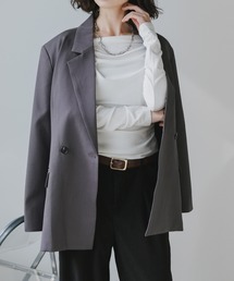 AO2（アオズ）の「Mode Shoulder Pad  Tailored Jacket / オーバーサイズ テーラードジャケット（テーラードジャケット）」