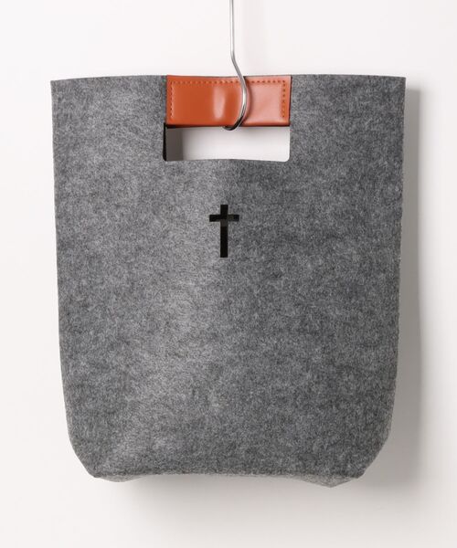 NOLITA LABORATORY(ノリータラボラトリー)の「【 NOLITA / ノリータ 】フェルト×合皮ハンドル トートバッグ(トートバッグ・レディース・グレー/ベージュ・FREE)」の7枚目の写真