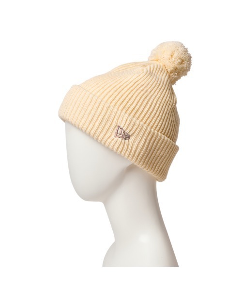 NEW ERA（ニューエラ）の「NEW ERA  KIDS POM PON KNIT RIB / ニューエラ（ニットキャップ/ビーニー・キッズ・ブラック/ホワイト/ピンク・FREE）」の11枚目の写真