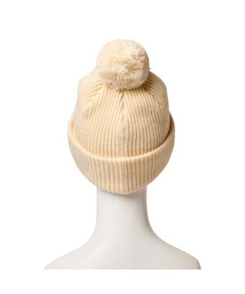 NEW ERA（ニューエラ）の「NEW ERA  KIDS POM PON KNIT RIB / ニューエラ（ニットキャップ/ビーニー・キッズ・ブラック/ホワイト/ピンク・FREE）」の12枚目の写真