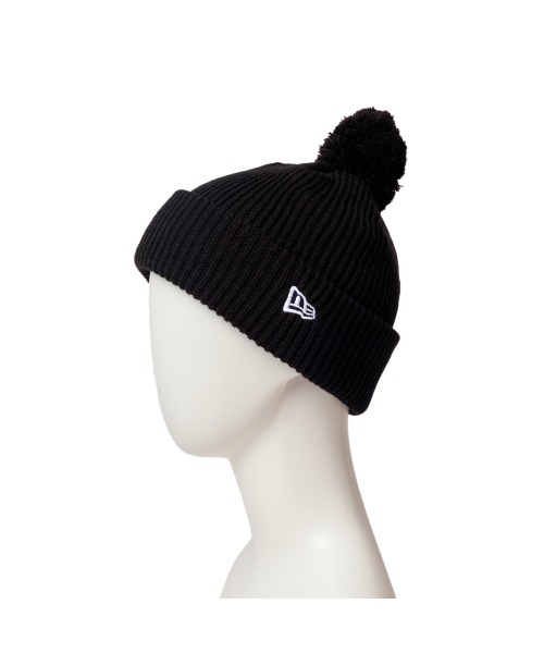 NEW ERA（ニューエラ）の「NEW ERA  KIDS POM PON KNIT RIB / ニューエラ（ニットキャップ/ビーニー・キッズ・ブラック/ホワイト/ピンク・FREE）」の17枚目の写真