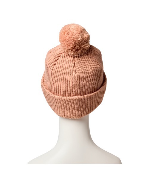 NEW ERA（ニューエラ）の「NEW ERA  KIDS POM PON KNIT RIB / ニューエラ（ニットキャップ/ビーニー・キッズ・ブラック/ホワイト/ピンク・FREE）」の6枚目の写真