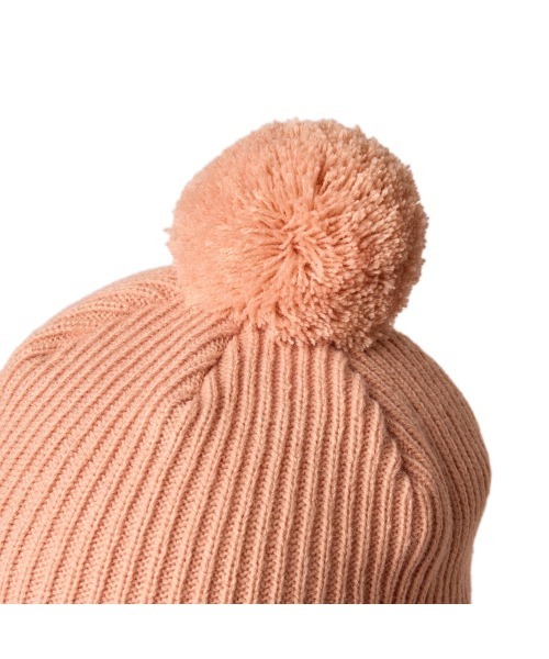 NEW ERA（ニューエラ）の「NEW ERA  KIDS POM PON KNIT RIB / ニューエラ（ニットキャップ/ビーニー・キッズ・ブラック/ホワイト/ピンク・FREE）」の7枚目の写真