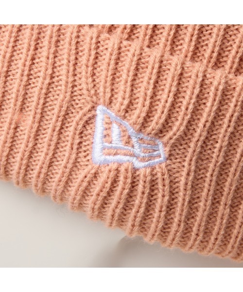 NEW ERA（ニューエラ）の「NEW ERA  KIDS POM PON KNIT RIB / ニューエラ（ニットキャップ/ビーニー・キッズ・ブラック/ホワイト/ピンク・FREE）」の8枚目の写真