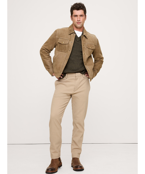 Banana Republic（バナナリパブリック）の「◆スリム ブラッシュド トラベラー チノパンツ（チノパンツ・メンズ・ブラック/ベージュ・28W 30L/30W 30L/33W 30L/32W 30L/29W 30L/31W 30L/34W 30L）」の14枚目の写真
