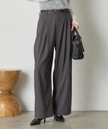 andequal コンビネーション グレー マルチサイズ｜マルチサイズのスラックス（グレー/灰色系・裾