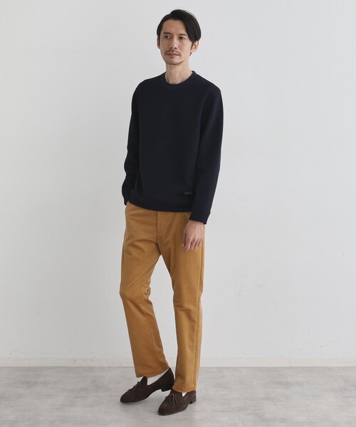 TAKEO KIKUCHI（タケオキクチ）の「ニットライク プルオーバー（Tシャツ/カットソー・メンズ・オフホワイト/ネイビー/ボルドー・03/04/02）」の11枚目の写真