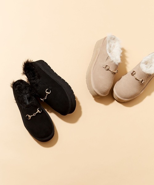 BARNYARDSTORM（バンヤードストーム）の「BARNYARDSTORM / ビットスリッポン（スリッポン・レディース・ブラック/ベージュ・L/M/S）」の14枚目の写真