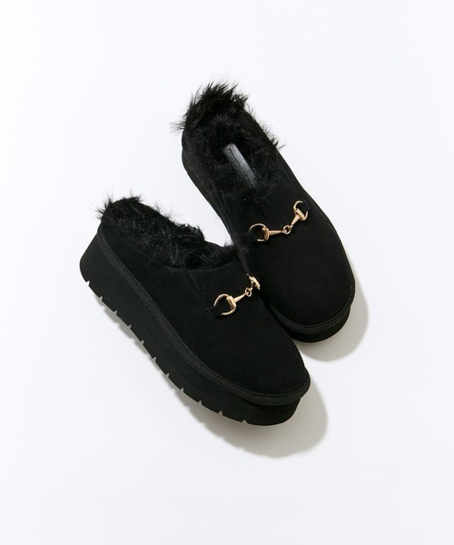 BARNYARDSTORM（バンヤードストーム）の「BARNYARDSTORM / ビットスリッポン（スリッポン・レディース・ブラック/ベージュ・L/M/S）」の12枚目の写真