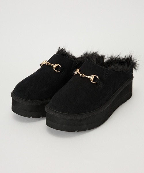 BARNYARDSTORM（バンヤードストーム）の「BARNYARDSTORM / ビットスリッポン（スリッポン・レディース・ブラック/ベージュ・L/M/S）」の18枚目の写真