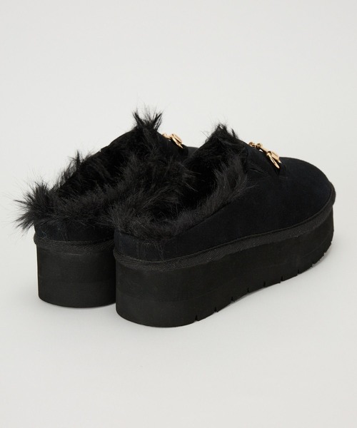 BARNYARDSTORM（バンヤードストーム）の「BARNYARDSTORM / ビットスリッポン（スリッポン・レディース・ブラック/ベージュ・L/M/S）」の20枚目の写真