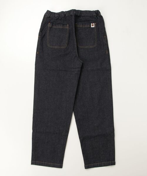 A BATHING APE（アベイシングエイプ）の「APE HEAD 10 OZ STRETCH DENIM PANTS（デニムパンツ・キッズ・インディゴブルー・150）」の4枚目の写真