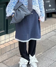 エアリーストライプスカート