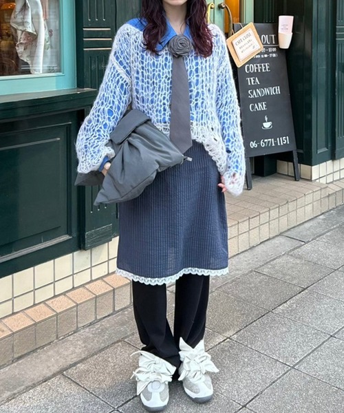 エアリーストライプスカート（スカート）｜Flugge（フラッジー）の