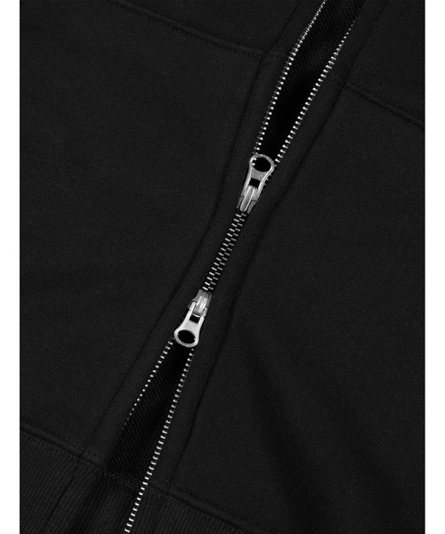 NASTY KICK（ナスティーキック）の「A'GEM/9 × .kom 『kaifai/カイファイ』 Glint Stud Hooded Zip-Up/グリントスタッズフーディージップアップパーカー（パーカー・レディース・ブラック・M）」の9枚目の写真