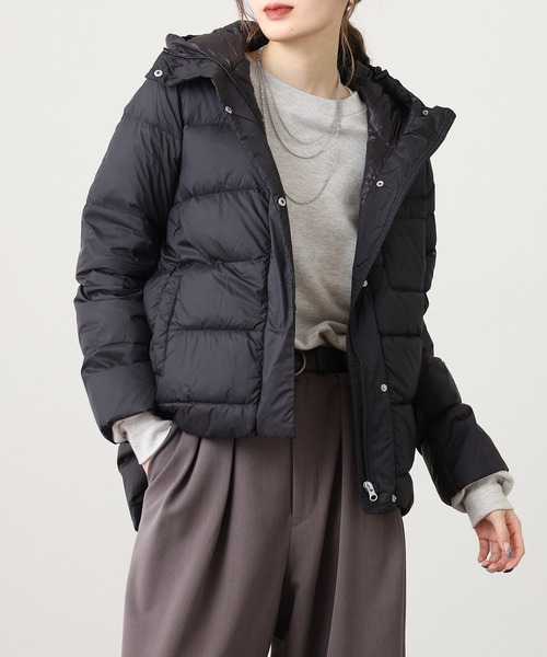 ✮ダウンジャケット　モコモコ　ダウン　フェザー　ラクーン　美品　黒　M✮ ✮ダウンジャケット モコモコ ダウン フェザー ラクーン 美品 黒 M