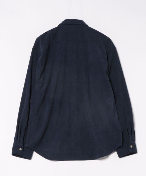 ROUGH TRADE(ラフトレード)の「コーデュロイシャツ(M1)(シャツ/ブラウス・メンズ・セージグリーン/ネイビー/ベージュ・LARGE/X-LARGE/MEDIUM)」の6枚目の写真
