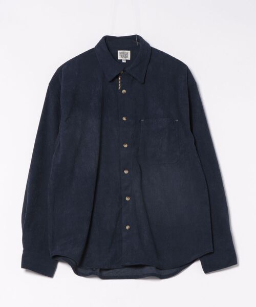 ROUGH TRADE(ラフトレード)の「コーデュロイシャツ(M1)(シャツ/ブラウス・メンズ・セージグリーン/ネイビー/ベージュ・LARGE/X-LARGE/MEDIUM)」の9枚目の写真
