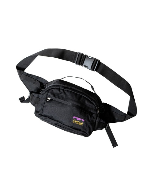 Overland(オーバーランド)の「OVERLAND CORDURA HIP BAG(ボディバッグ/ウエストポーチ・メンズ・ブラック・FREE)」の1枚目の写真