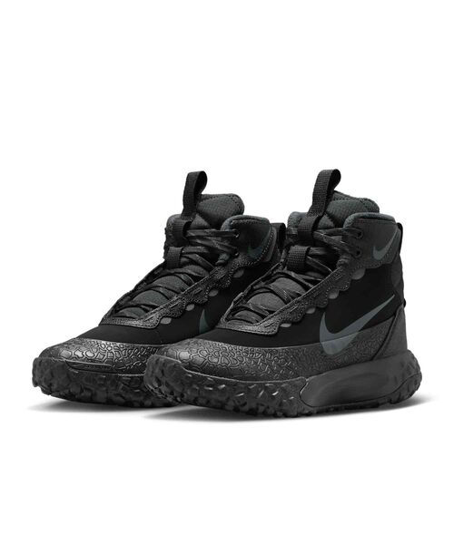 NIKE（ナイキ）の「ナイキ テラスカウト ジュニアブーツ / Nike Terrascout Big Kids' Boots with Reflective Accents IH7683-001 Black（ブーツ・キッズ・ブラック・22.5/23/23.5/24/24.5/25）」の2枚目の写真