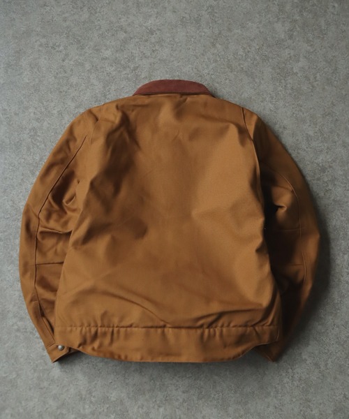 Carhartt(カーハート)の「【Carhartt カーハート】DUCK DETROIT JACKET BLANKET LINED/ダック デトロイトジャケット(ブルゾン・メンズ・ブラック/ブラウン・S/L/XL/M)」の8枚目の写真