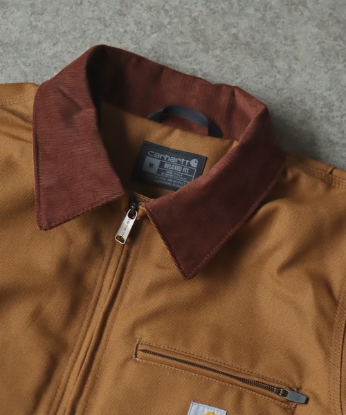 セール】【Carhartt カーハート】DUCK DETROIT JACKET BLANKET LINED