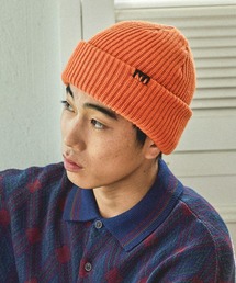 niko and... | フェイクレザーパッチニットワッチ(ニットキャップ/ビーニー)