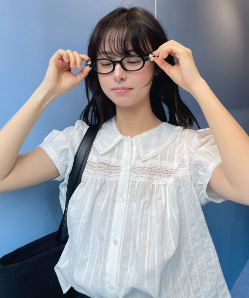 TTUDEMENT(トュードメント)の「パフスリーブ半袖ブラウス (アイボリー)(シャツ/ブラウス・レディース・その他・SMALL/MEDIUM)」の3枚目の写真