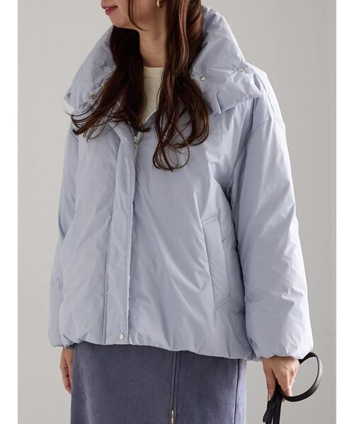 Te chichi(テチチ)の「スタンドカラーショートダウンジャケット《2025winter catalog item》(その他アウター・レディース・オフホワイト/ブルー/ブラック・F)」の7枚目の写真