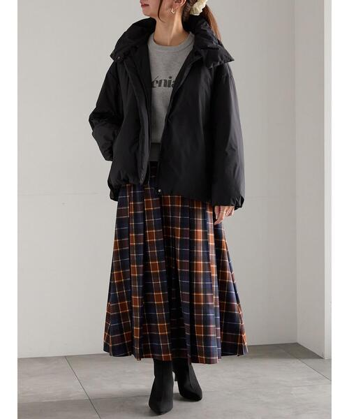 Te chichi(テチチ)の「スタンドカラーショートダウンジャケット《2025winter catalog item》(その他アウター・レディース・オフホワイト/ブルー/ブラック・F)」の11枚目の写真