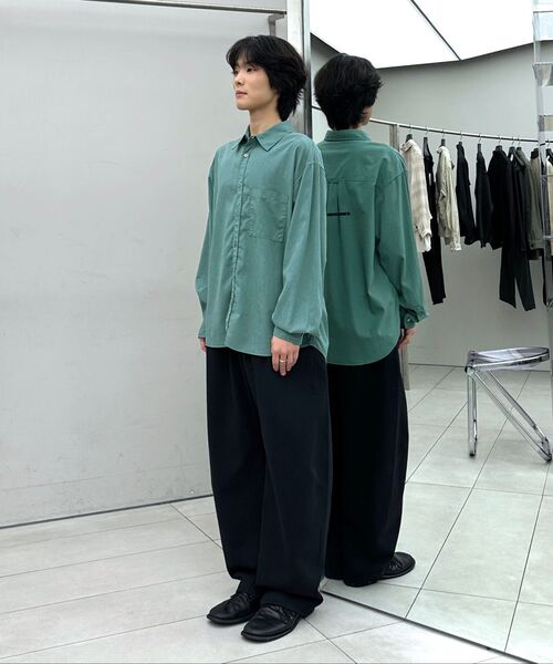 INSILENCE（インサイロンス）の「テンセルコットンダイングシャツASHMINT（シャツ/ブラウス・レディース・その他・SMALL/MEDIUM/LARGE）」の6枚目の写真